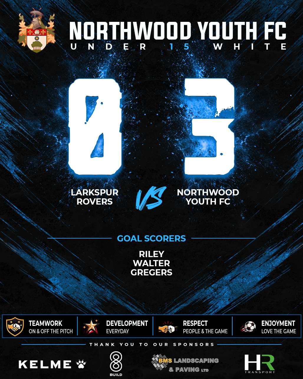 Northwood Youth FC - Social Media Graphics