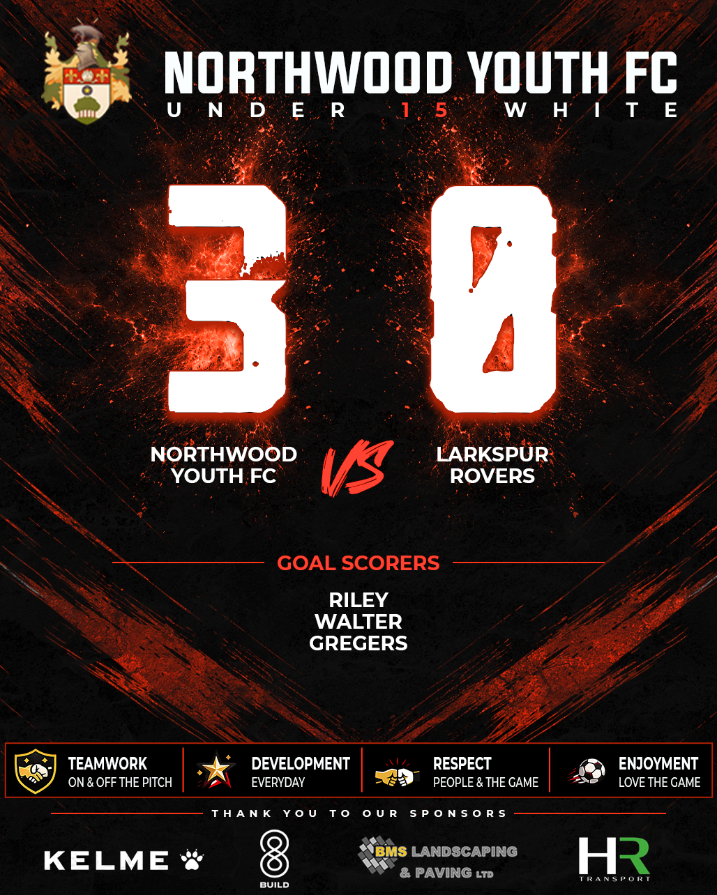 Northwood Youth FC - Social Media Graphics